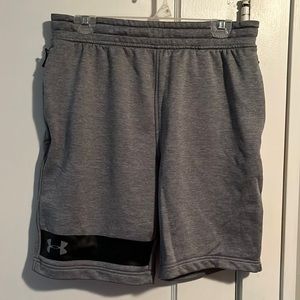 Men’s Under Armour sweat shorts (size large)